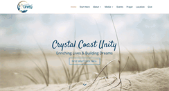 Desktop Screenshot of crystalcoastunity.org